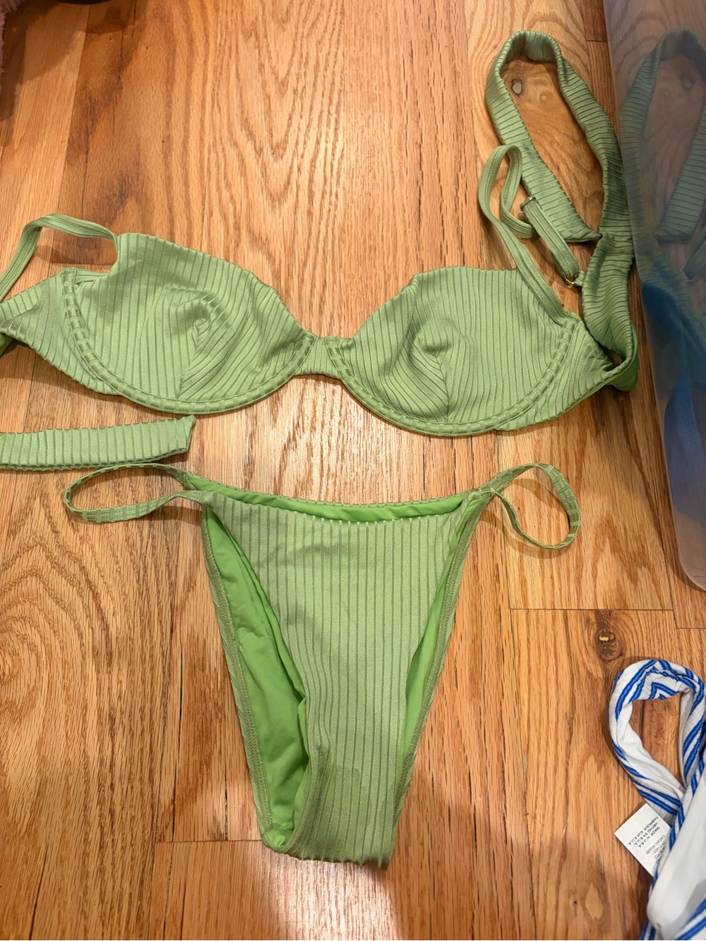 Monday swim bikini set including matching sarong